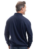 Palmland Long Sleeve Diamond Printed Banded Bottom Polo thumbnail number 3