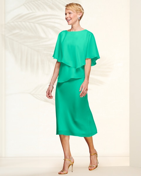 Special Occasion Flirty Two-Piece Dress