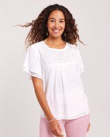 Flutter Sleeve Top thumbnail number 1
