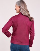 DenimEase™ Embellished Jacket thumbnail number 6