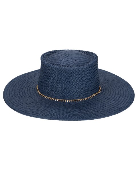Sail Away - Womens Paper Weave Gambler Hat