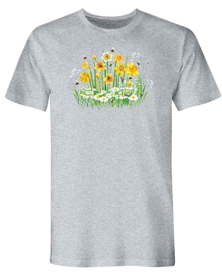 Spring Daffodils Graphic Tee image number 1
