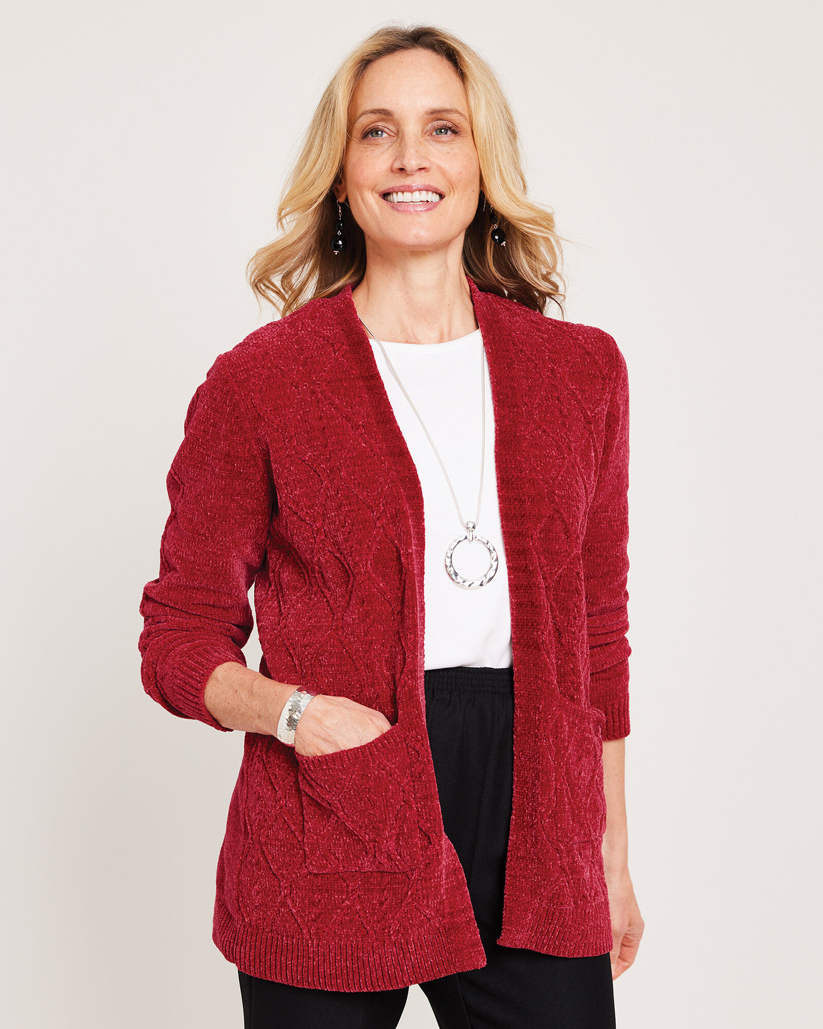 Alfred dunner cardigan sweater outlet