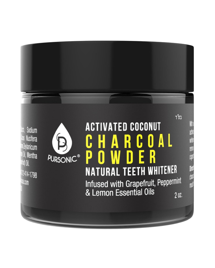 Coconut Charcoal Powder Teeth Whitener image number 1
