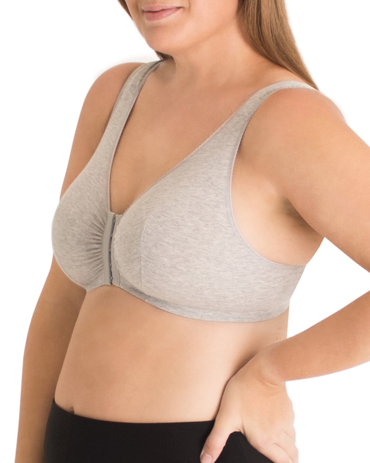 Leading Lady  Meryl Cotton Front-Closure Leisure Bra image number 2