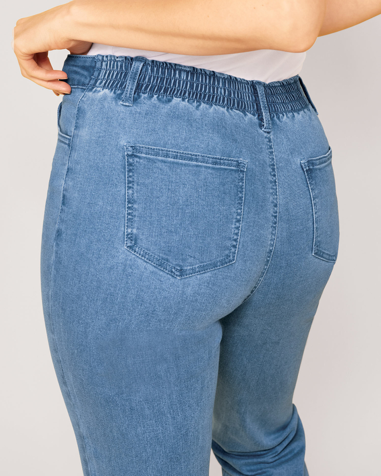DenimEase™ Back-Elastic Mid-Rise Jeans image number 2