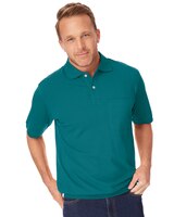 John Blair Banded-Bottom Piqué Knit Polo thumbnail number 1
