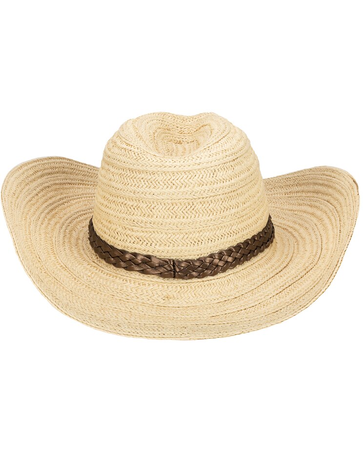 Storm - Womens Soft Crushable Pinch Crown Cowboy Hat image number 4