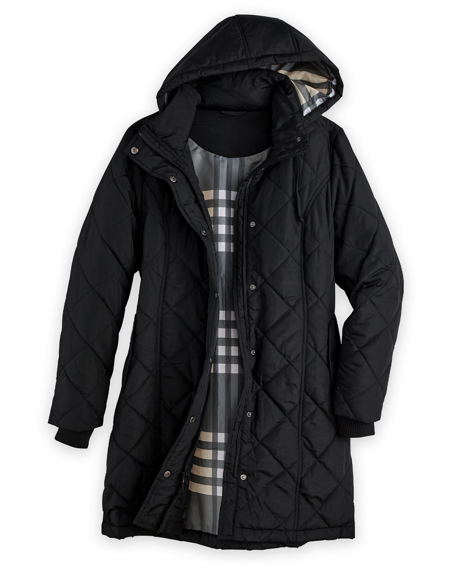 Totes rushmore quilted parka top