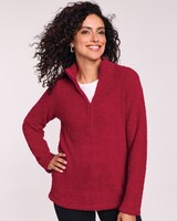 Teddy Zip Mock Sweater thumbnail number 1