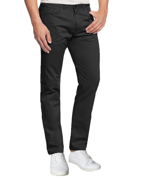 Galaxy By Harvic 5-Pocket Ultra-Stretch Skinny Fit Chino Pants