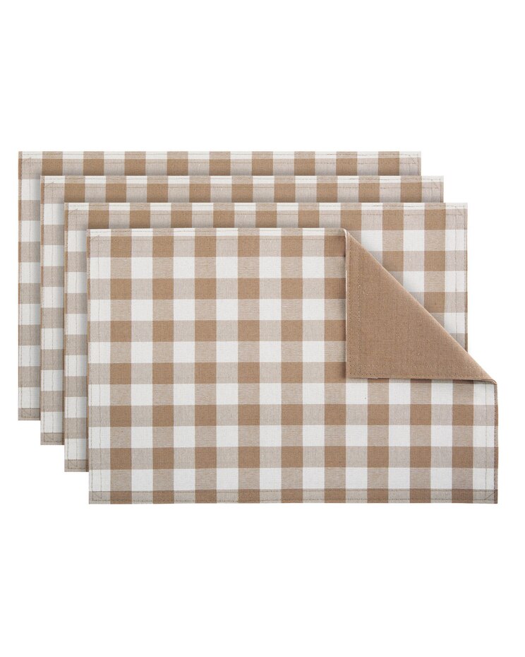Buffalo Check (Set of 4) Reversible Placemat image number 1