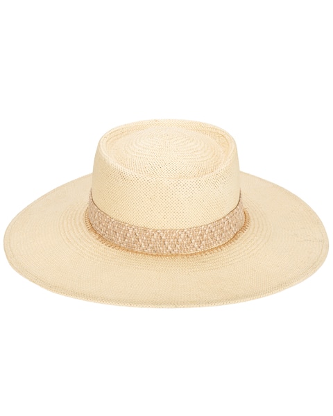 Portside - Womens Paper Weave Gambler Hat