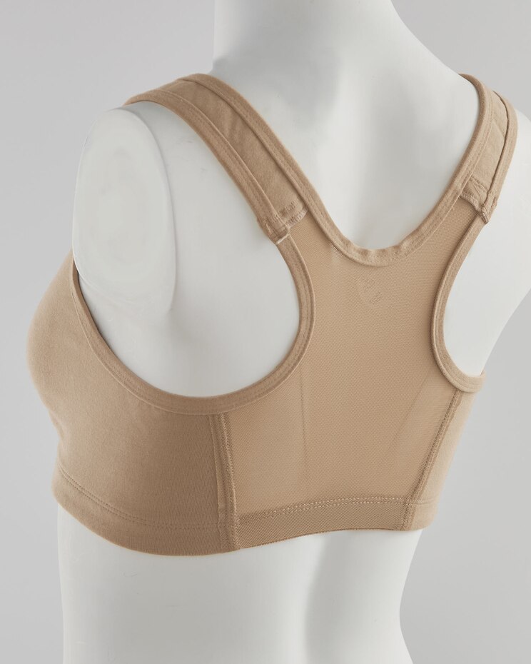 Valmont Zip Down Sports Bra image number 2