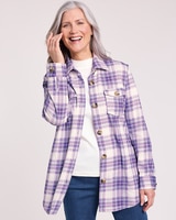 Better-Than-Basic Fleece Shirt Jacket thumbnail number 1