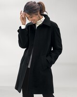 Wool Balmacaan Coat thumbnail number 1