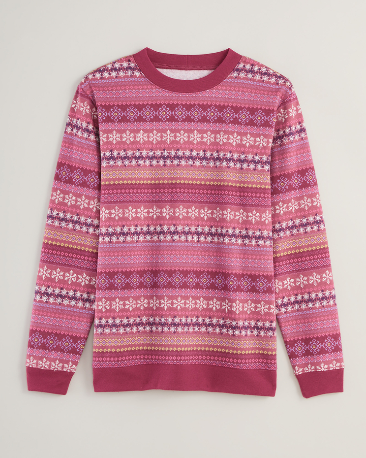 Print Better-Than-Basic Fleece Sweatshirt image number 3