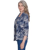 Alfred Dunner® Classics Animal Melange Two in One Top thumbnail number 4