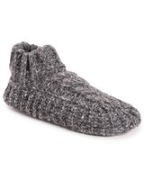 MUK LUKS® Women's Sweater Cuff Bootie Socks thumbnail number 1