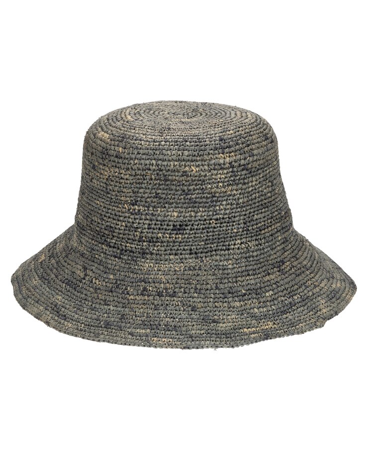 Weekend - Crochet Raffia Bucket Hat image number 1