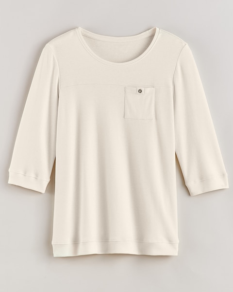 Essential Knit Pocket Top