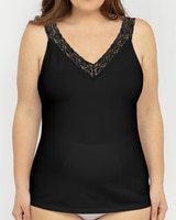 Reversible Lace Neckline Camisole thumbnail number 1