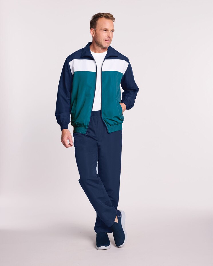 John Blair® Colorblock Track Jacket image number 1