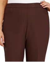 Alfred Dunner Classic Pull-On Proportioned Straight Leg Pants thumbnail number 4