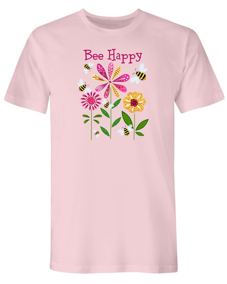 Bee Happy Graphic Tee image number 1