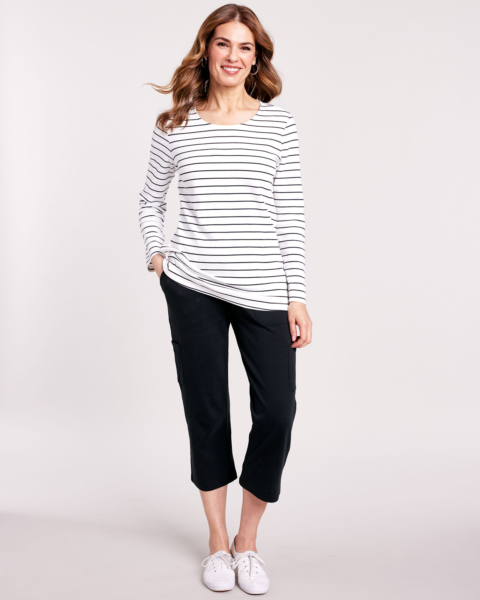 Essential Knit 2 Pocket Top