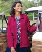 Casual Knit Shirt Jacket thumbnail number 1