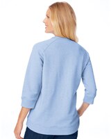 Better-Than-Basic Heathered Sweatshirt thumbnail number 2