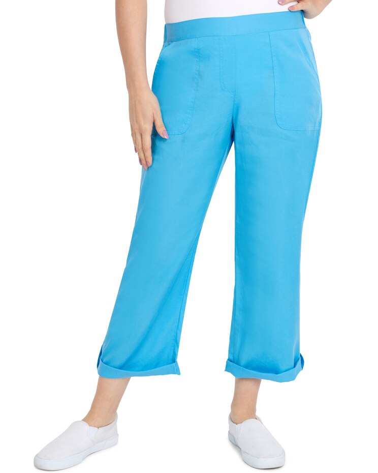 Ruby Rd® Isle Verde Soft Tencel Pull On Pant image number 1