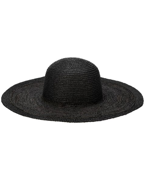 Elegant - Raffia Braid Round Crown Sun Hat