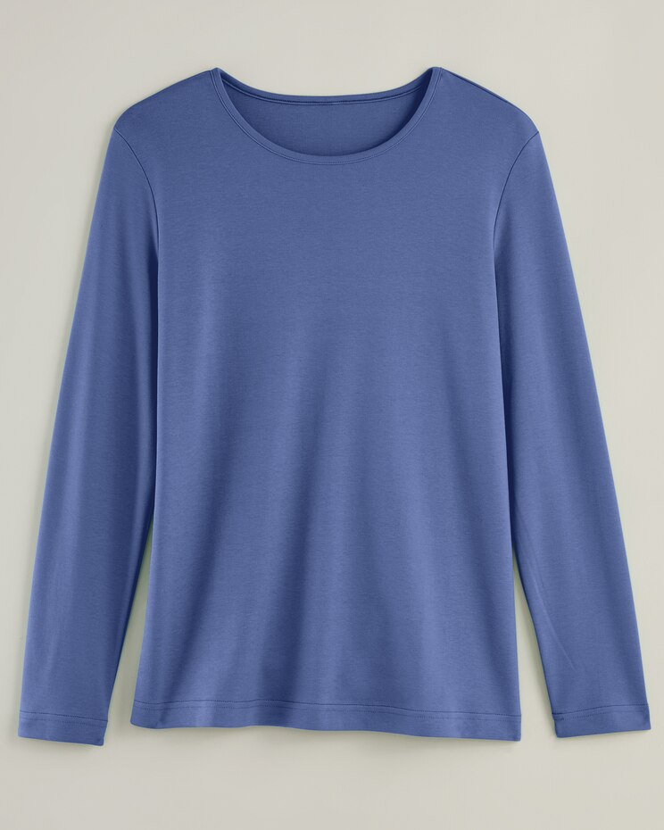 Essential Knit Long Sleeve Tee | Blair