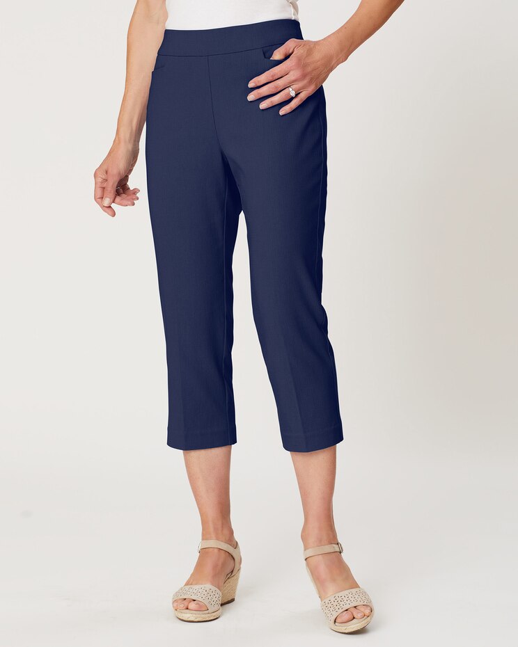 Slimtacular Textured Capri image number 1