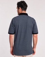 John Blair Short-Sleeve Piqué Knit Polo thumbnail number 3