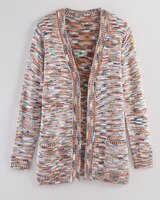 Marled Cardigan Sweater thumbnail number 4