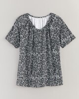 Essential Knit Button Front Top thumbnail number 1