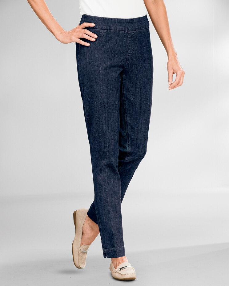 SlimSation® Tapered-Length Pants image number 1