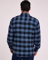 Haband Zip-Front Flannel Shirt thumbnail number 4