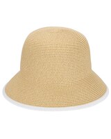 Womens Paperbraid Bucket With Bound Edging Hat thumbnail number 1