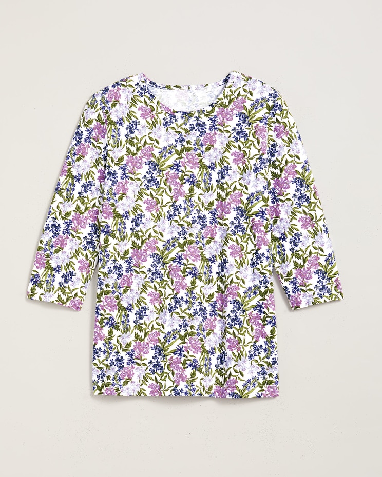 Three-Quarter Sleeve Anytime Tee image number 1