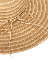 Mixed Paper And Gold Lurex Ultrabraid Floppy Hat thumbnail number 5