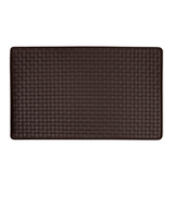Woven-Embossed Faux Leather Anti Fatigue Mat thumbnail number 1