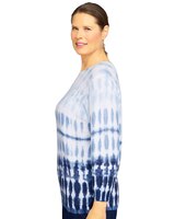 Alfred Dunner® Shenandoah  Valley Ombre Tie Dye Sweater thumbnail number 3