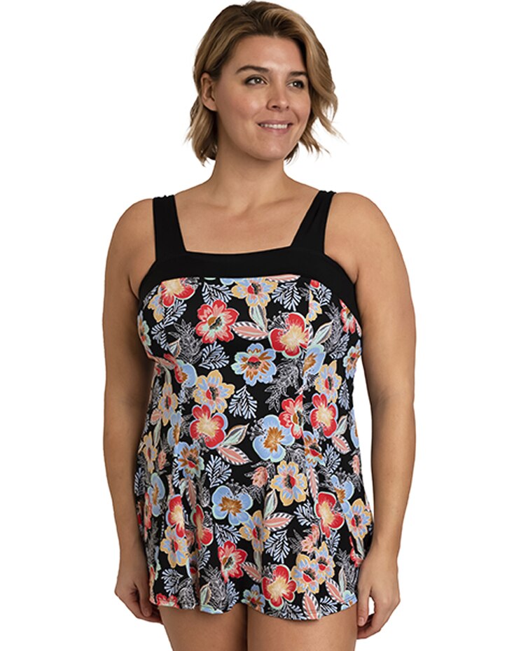 Fit 4 U Makenna Bandeau Square Neck Dress image number 1