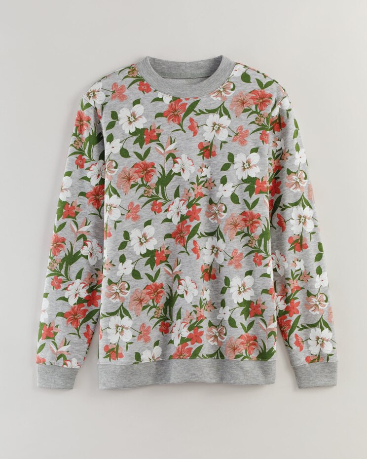 Print Better-Than-Basic Fleece Sweatshirt image number 1