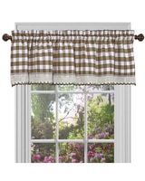Buffalo Check Window Curtain Valance thumbnail number 1
