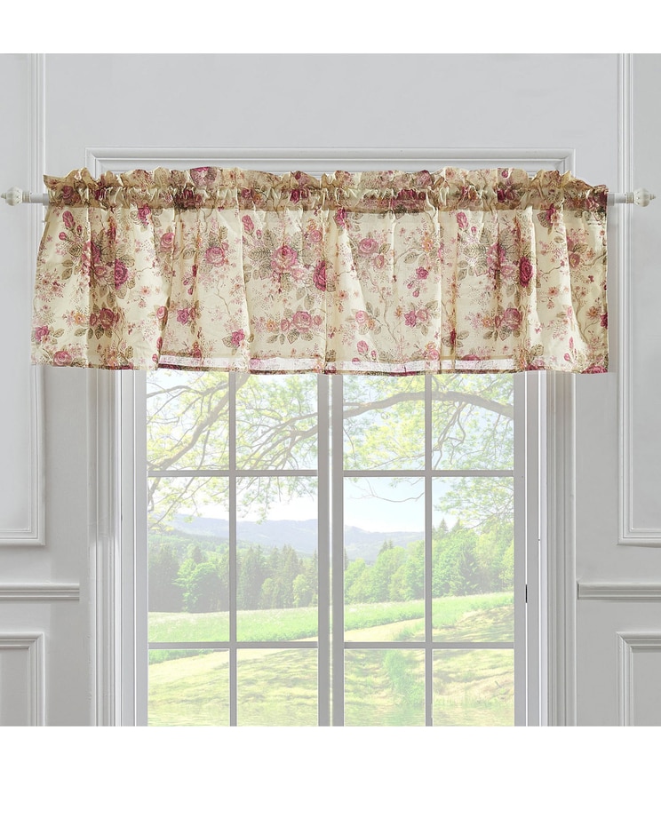 Antique Rose Valance image number 1